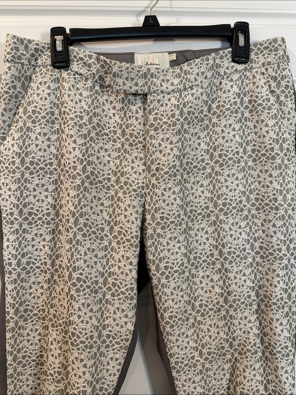 elevenses lace floral pants 12 - Picture 4 of 5